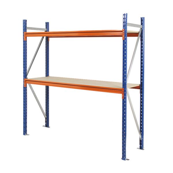 Basisrek 2 niveaus incl. spaanplaat