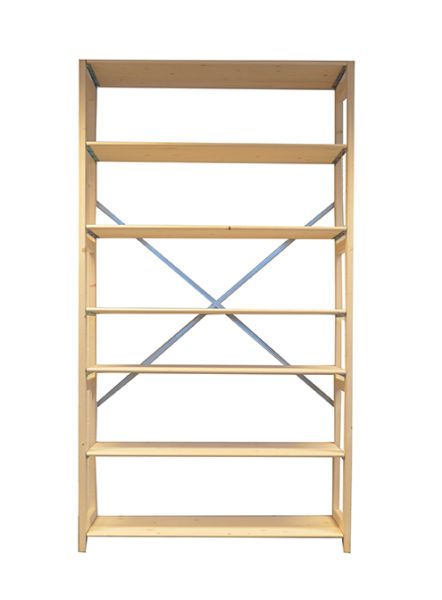 Basisrek 7 legborden volhout budget. Ideaal voor archief 